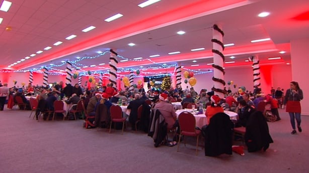 Hundreds volunteer for charity Christmas Day Dinner