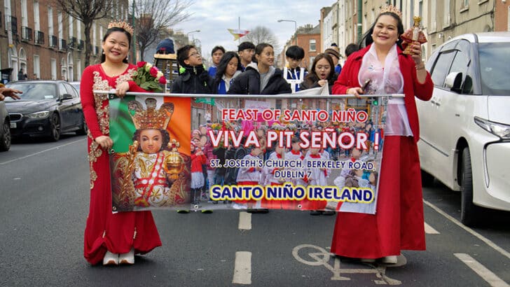 Filipinos celebrate Santo Niño in Dublin