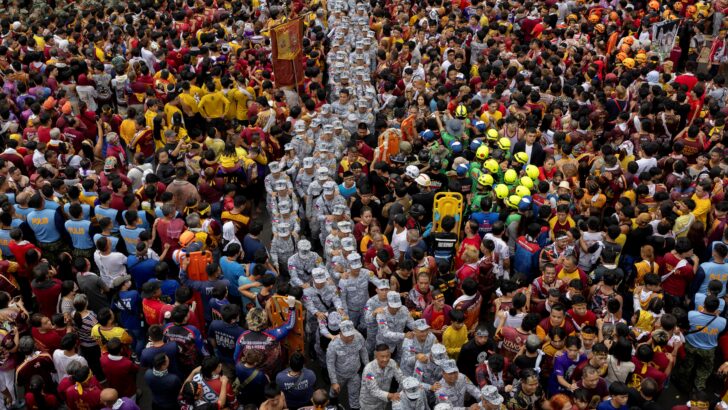 Black Nazarene procession attracts millions in the Philippines