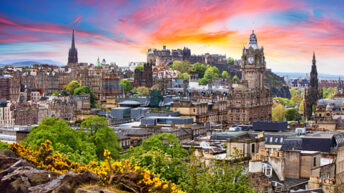 Edinburgh, past and present, the glories and the ugly shadows