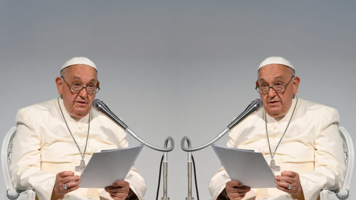 Two views of Pope Francis, in his own words